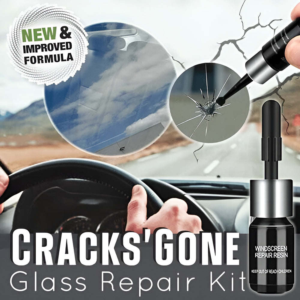Glasrisse in Minuten reparieren