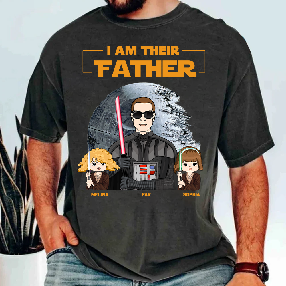 Ich bin ihr Vater Custom Shirt für Papa - Vatertagsgeschenk