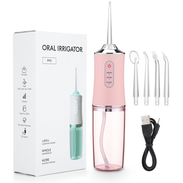 StrahlSmile™ / Wiederaufladbarer Oraler Irrigator Zur Mundreinigung