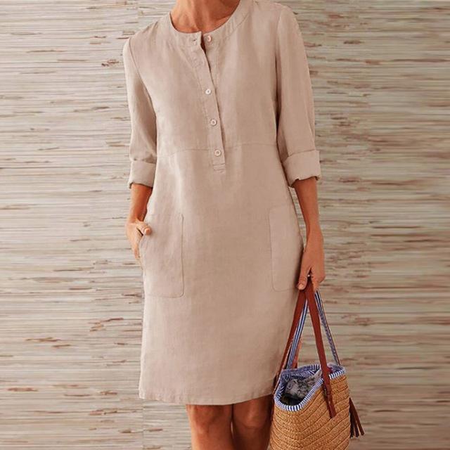Ottilie | Stilvoll vielseitiges Damen-Midikleid