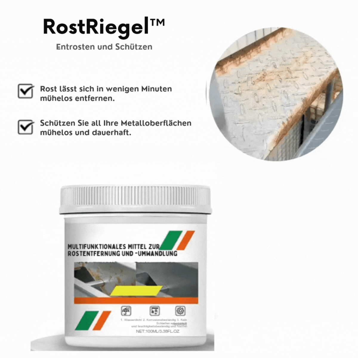 RostRiegel™ / Entrosten und Schützen