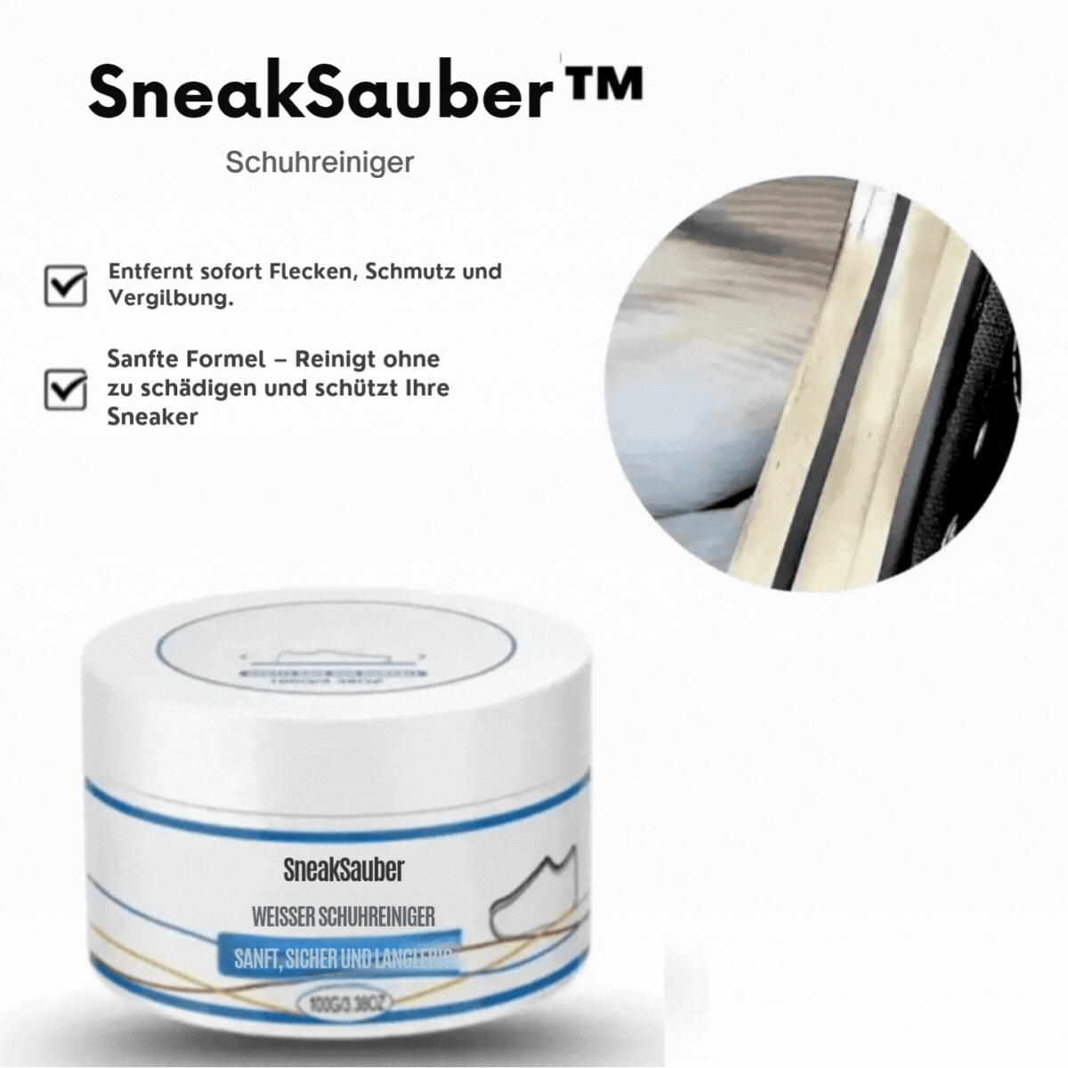 SneakSauber™ / Verleihen Sie Ihren Sneakers im Handumdrehen neues Leben!