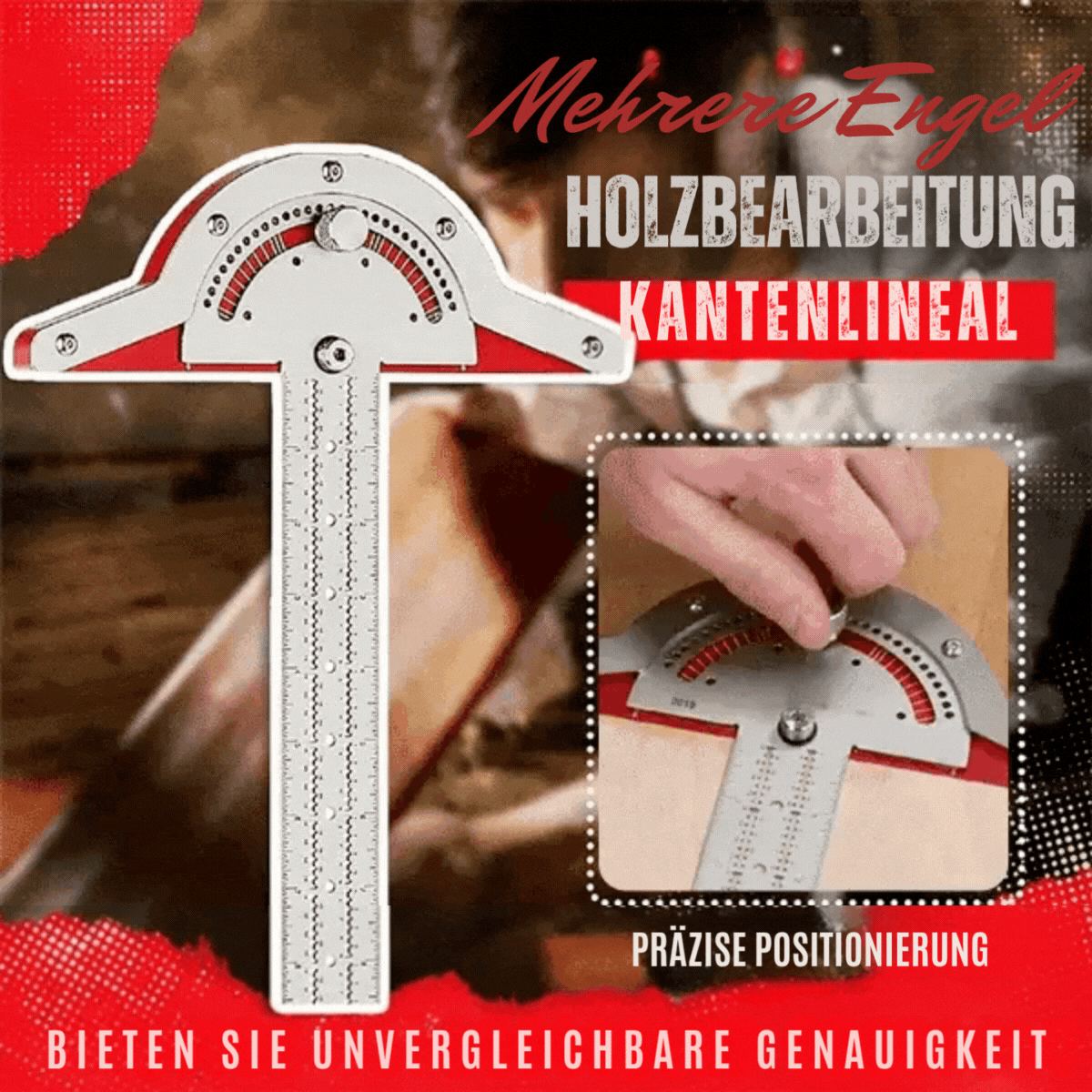 PräziPro™ / Präzisionsregel: für perfekte Winkelmessungen