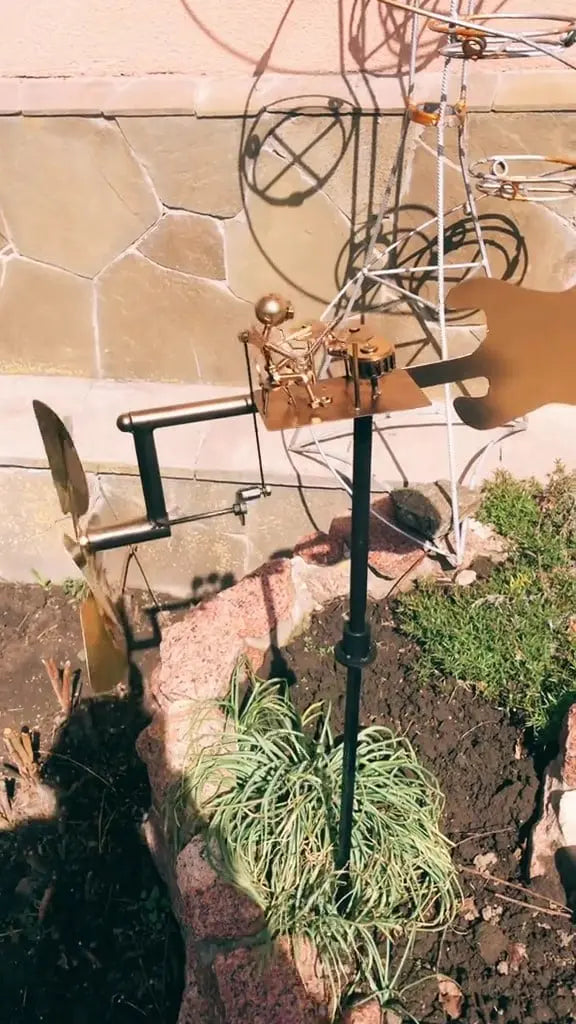 MelodieMühle™ / Bewegte Gartendeko mit Charakter