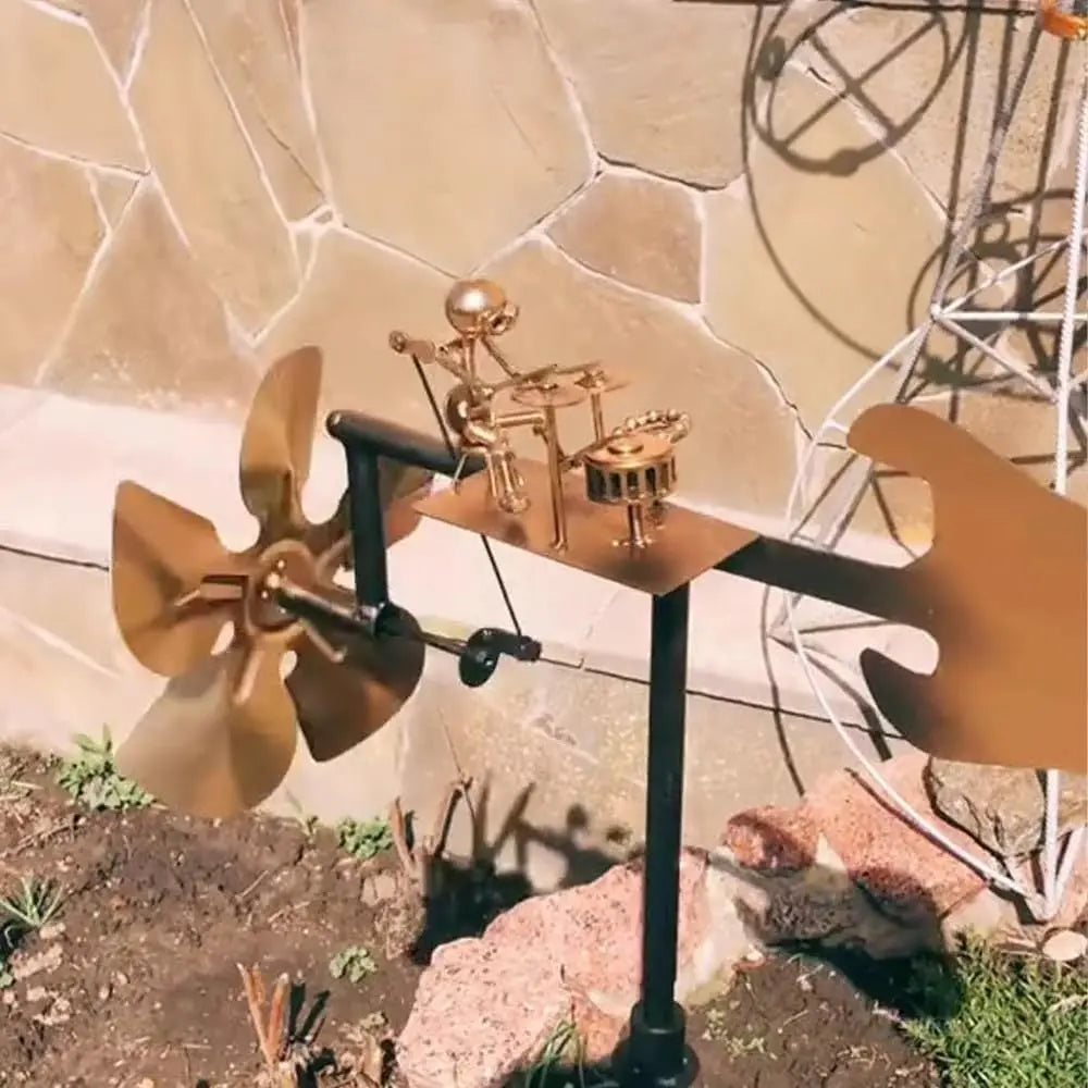 MelodieMühle™ / Bewegte Gartendeko mit Charakter