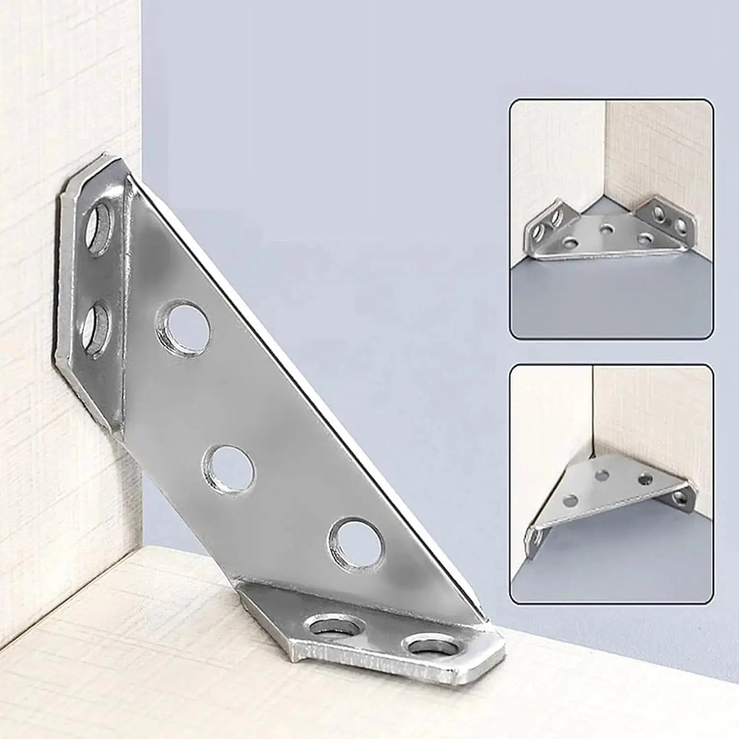 KraftKlammer™ / Sichere Stabilität für Ihr Zuhause -8er-Set