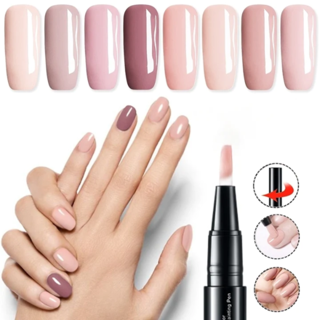 Luxanail / Nagelgel | Präzise Nail Art mit Gel Farbe | Schnell trocknend und langhaltend