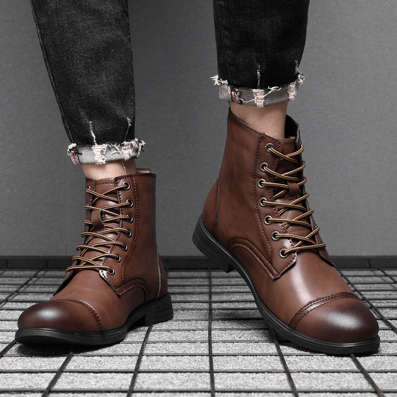 Claudius | Stiefeletten aus echtem Leder