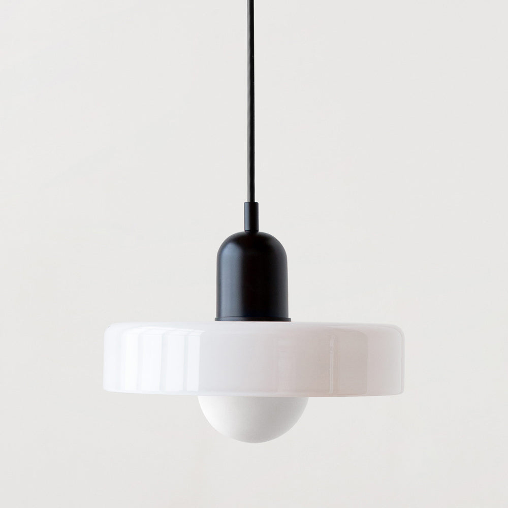 Aurelio™ | Bauhaus-Pendelleuchte aus farbigem Glas