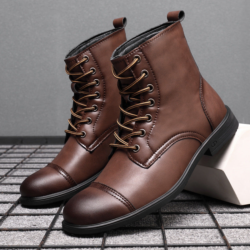 Claudius | Stiefeletten aus echtem Leder