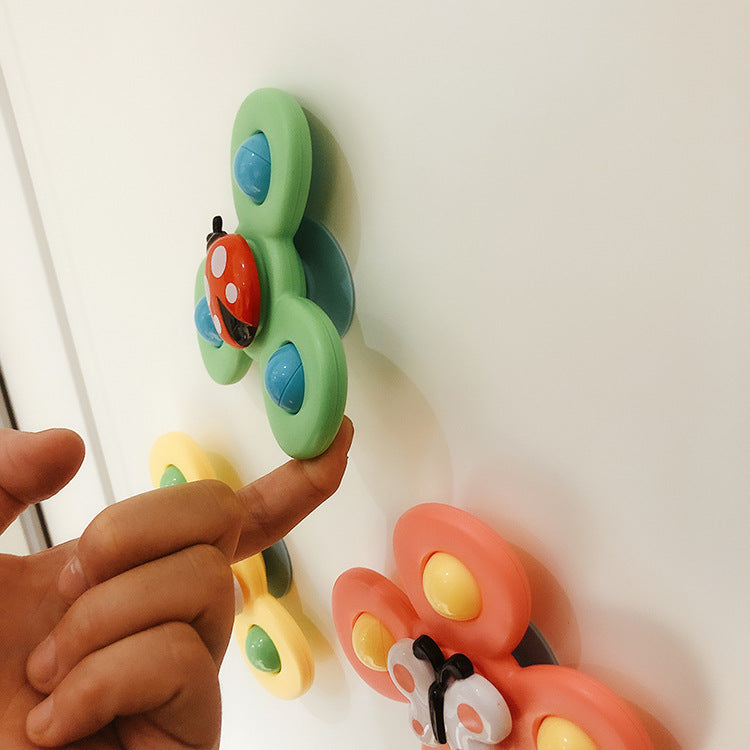 SaugSpinner™ / 3-Teiliges Spinner-Spielzeug Mit Saugnapf