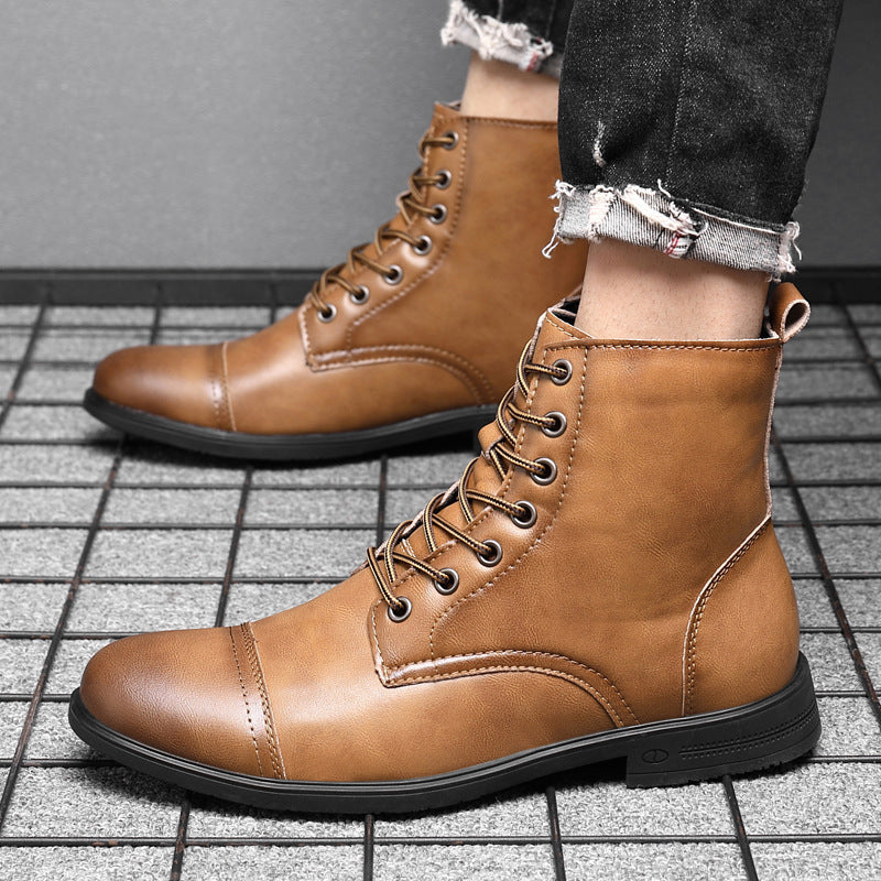 Claudius | Stiefeletten aus echtem Leder