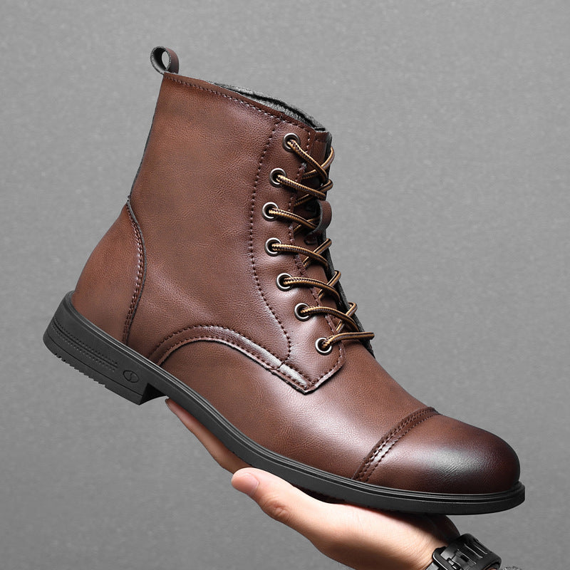 Claudius | Stiefeletten aus echtem Leder