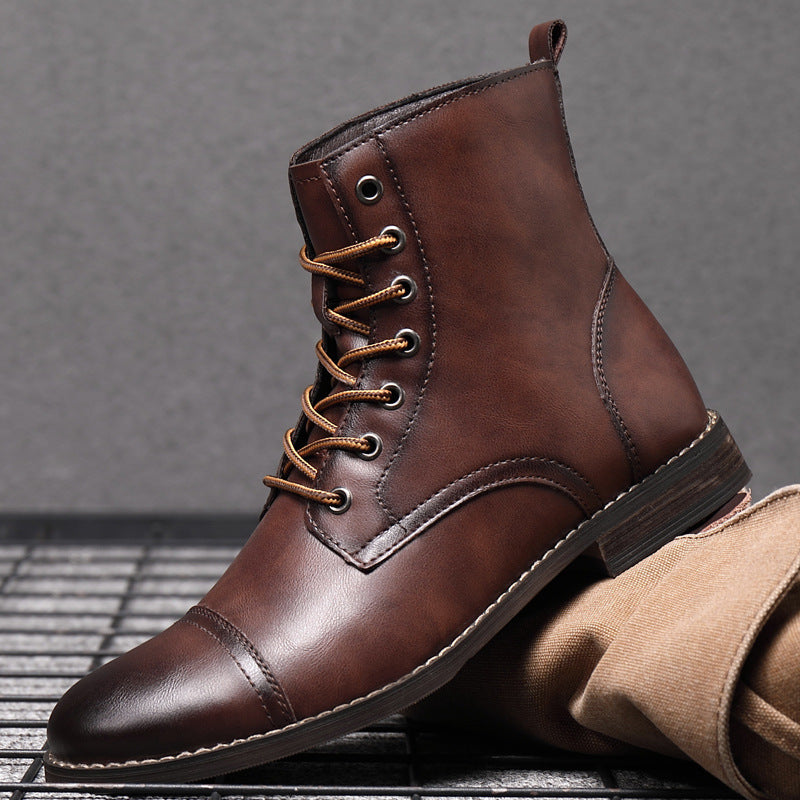 Claudius | Stiefeletten aus echtem Leder