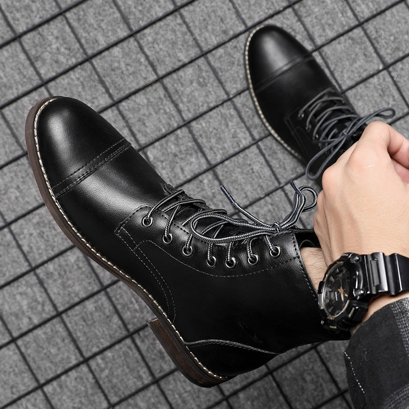 Claudius | Stiefeletten aus echtem Leder
