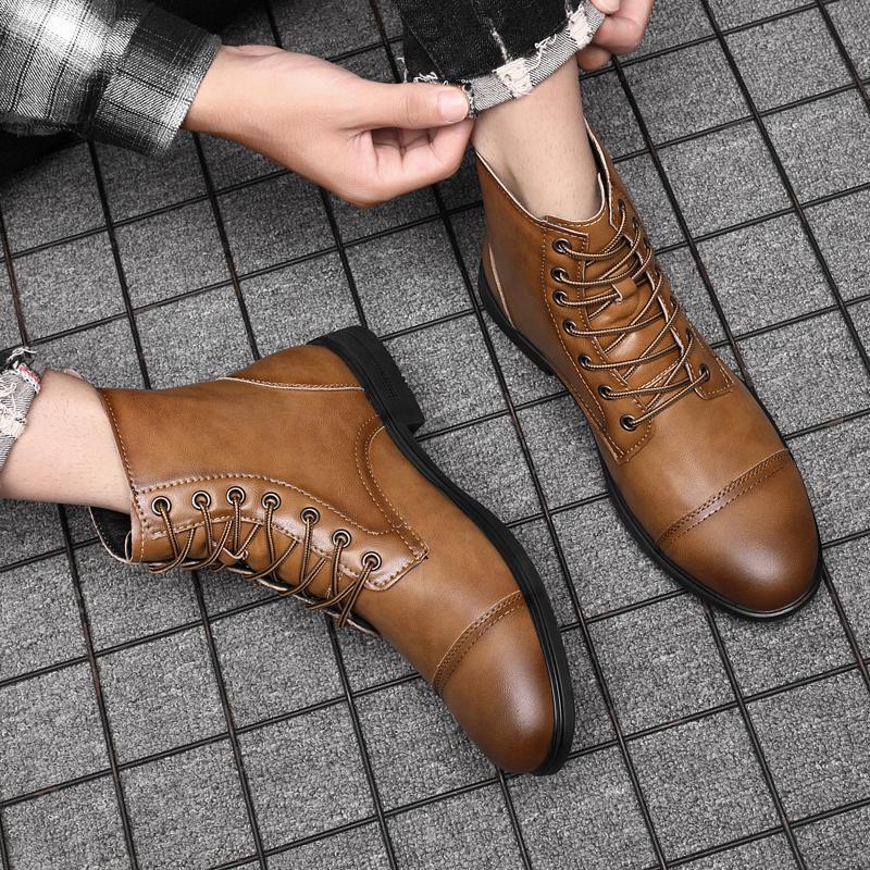 Claudius | Stiefeletten aus echtem Leder