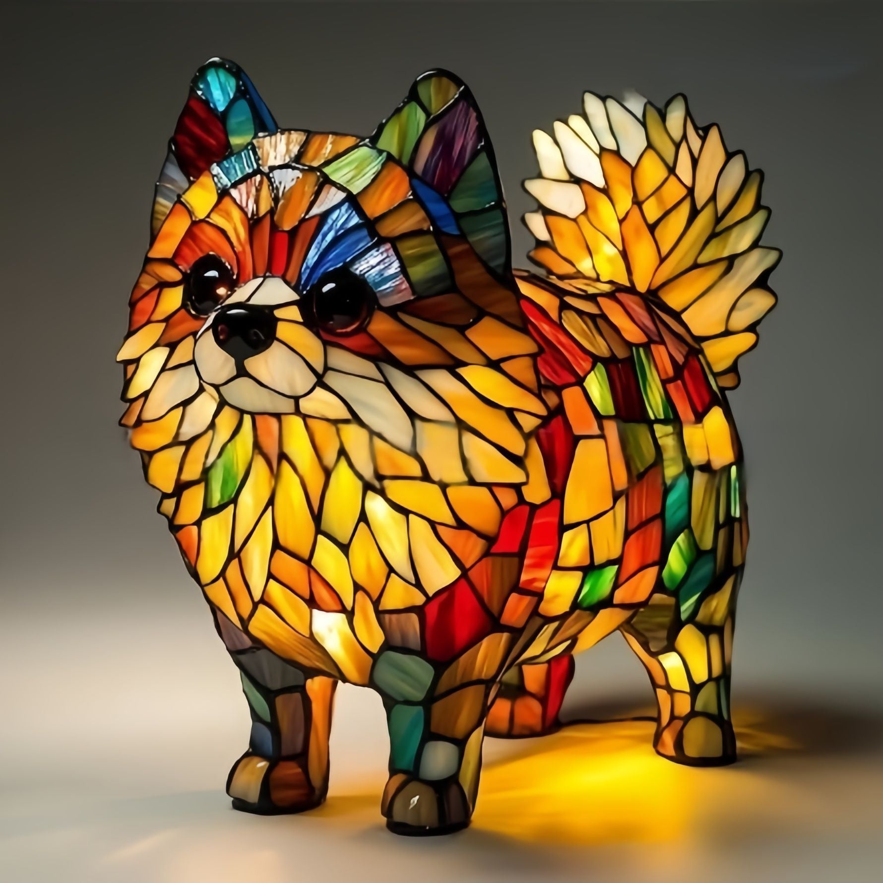 Fifi | Magisk Buntglas-Hundelampe