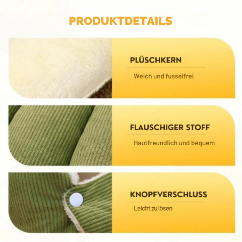 50% RABATT | Fellnest / Kuschelige Haustierhöhle Deluxe