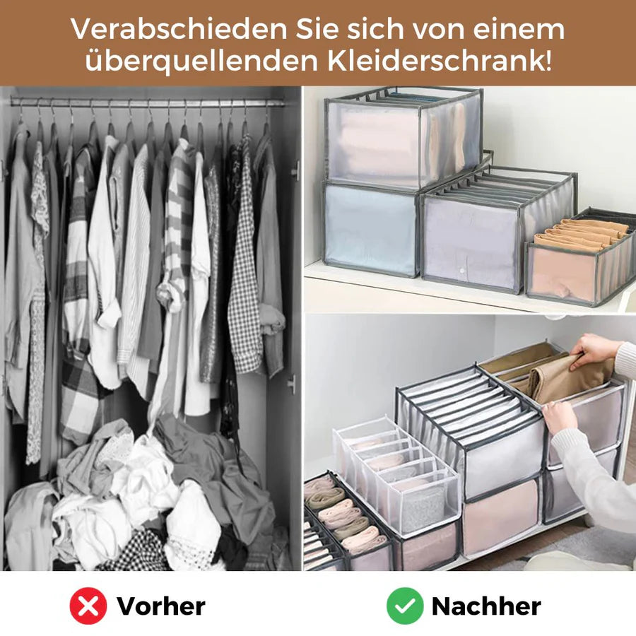 (2+1 GRATIS) Wardora / Bringen Sie Ordnung in Ihren Kleiderschrank