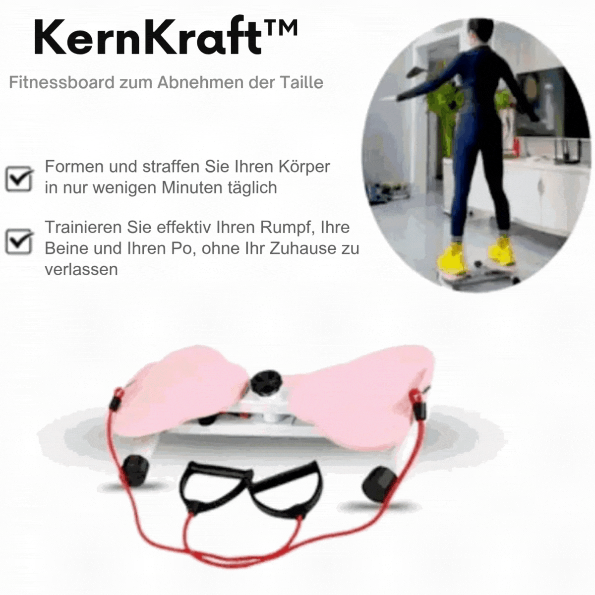 KernKraft™ / Verfeinern Sie Ihre Taille Mühelos!