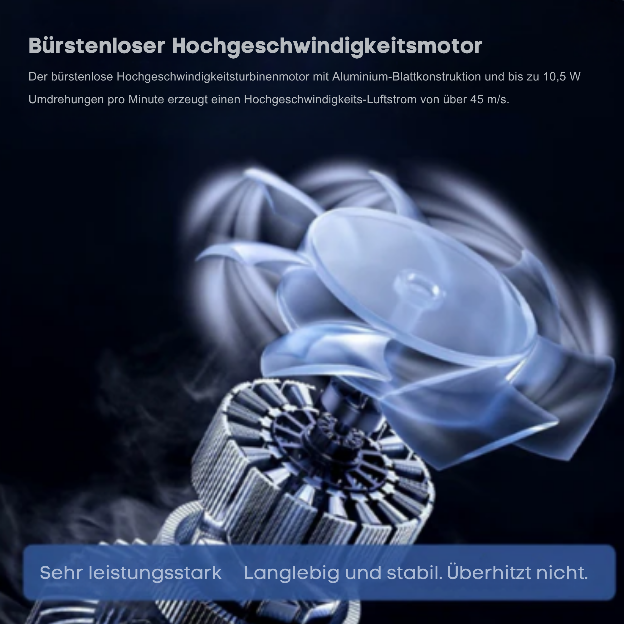 TurboTornado™ / Tragbarer Gebläse Für Schnelle Reinigung + EXTRA Batterie GRATIS