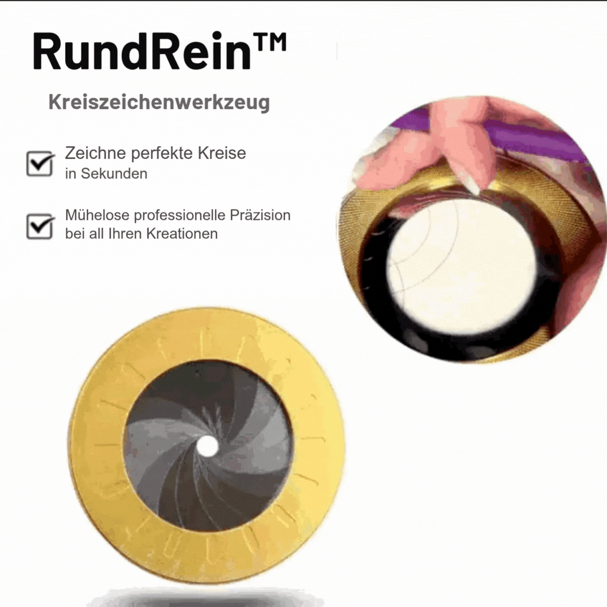 RundRein™ / Kreiszeichnungswerkzeug