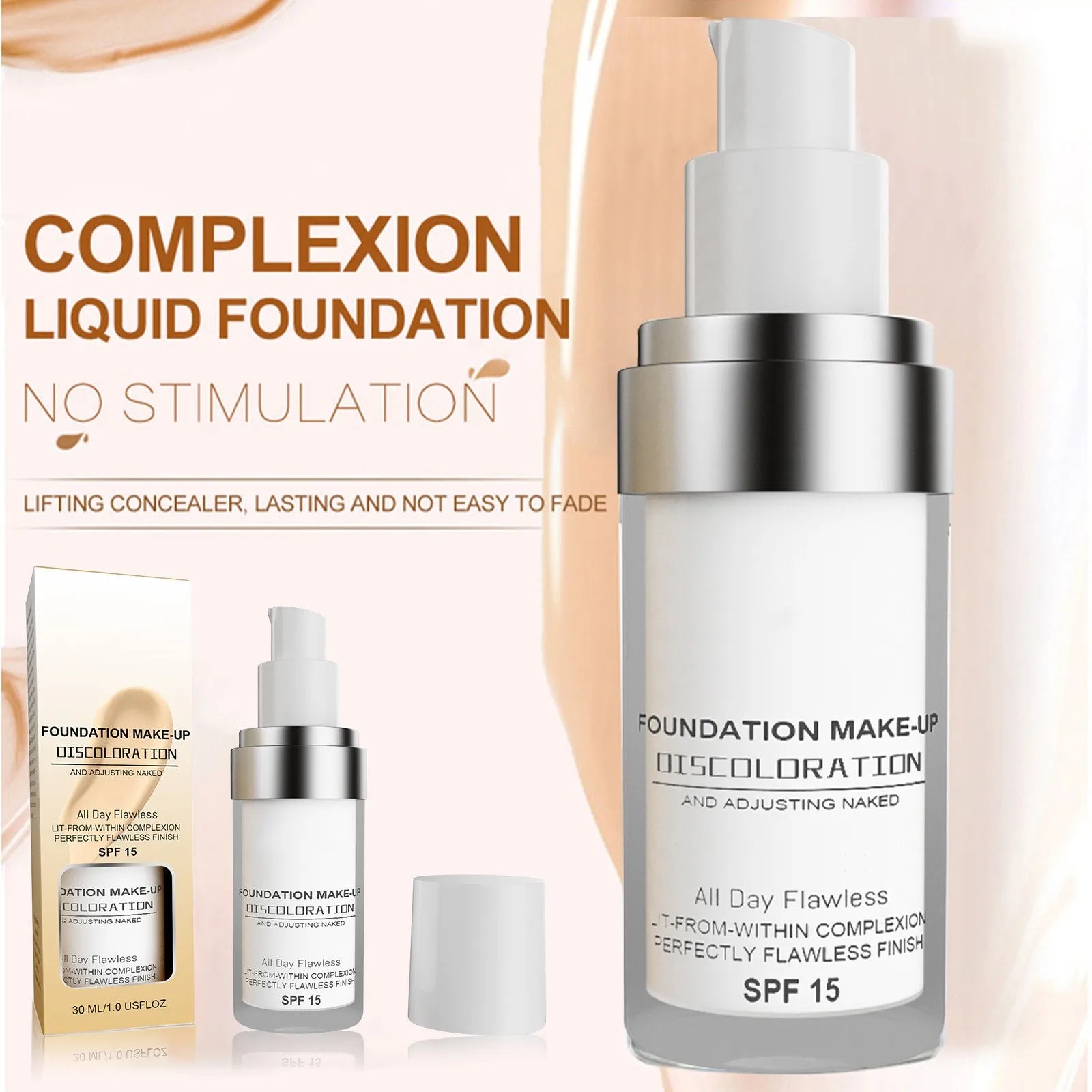 SeidenSchimmer™ / Perfekte Strahlende Und Natürliche Foundation (1+1 GRATIS)