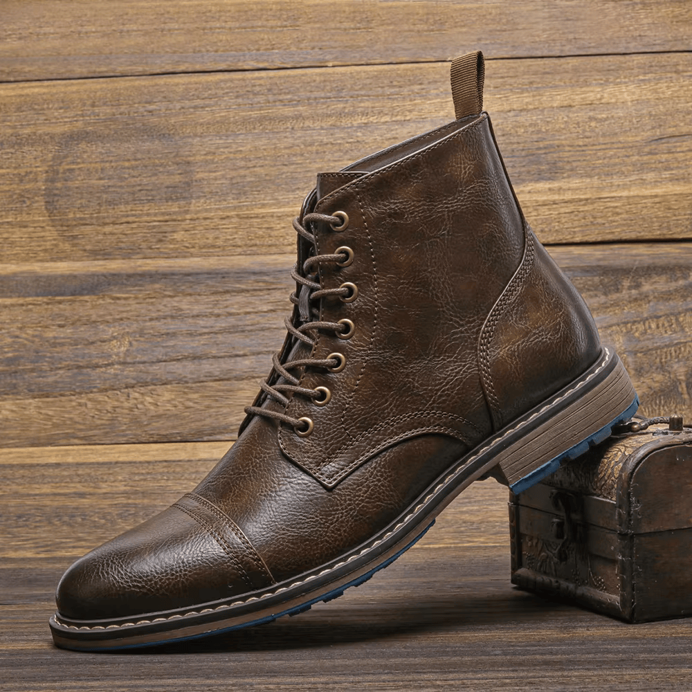 Conor | Moderne Stiefeletten aus Leder