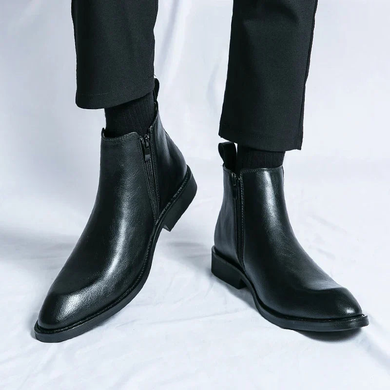 Cooper | Chelsea-Stiefel aus Leder