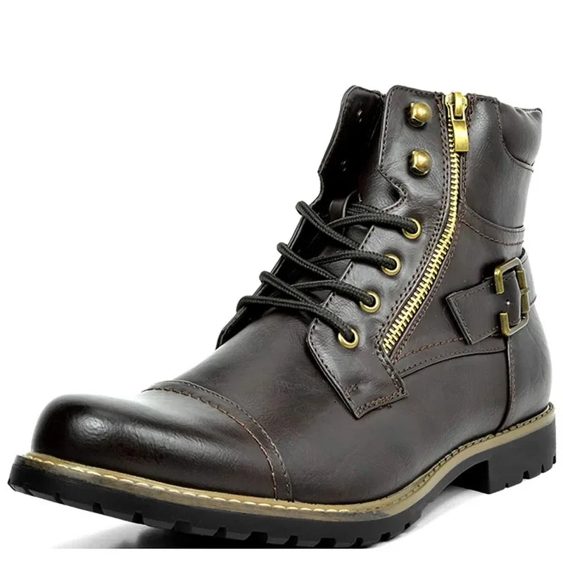 Damon | Schnürstiefeletten aus Leder