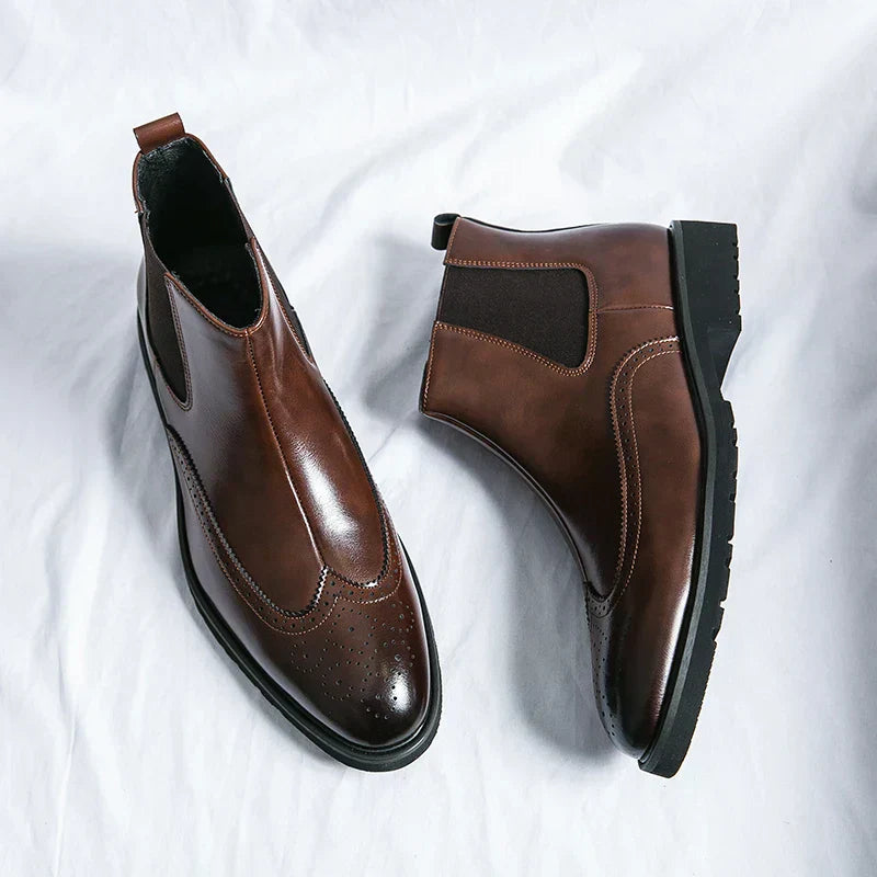 Adrian | Chelsea-Stiefel aus echtem Leder