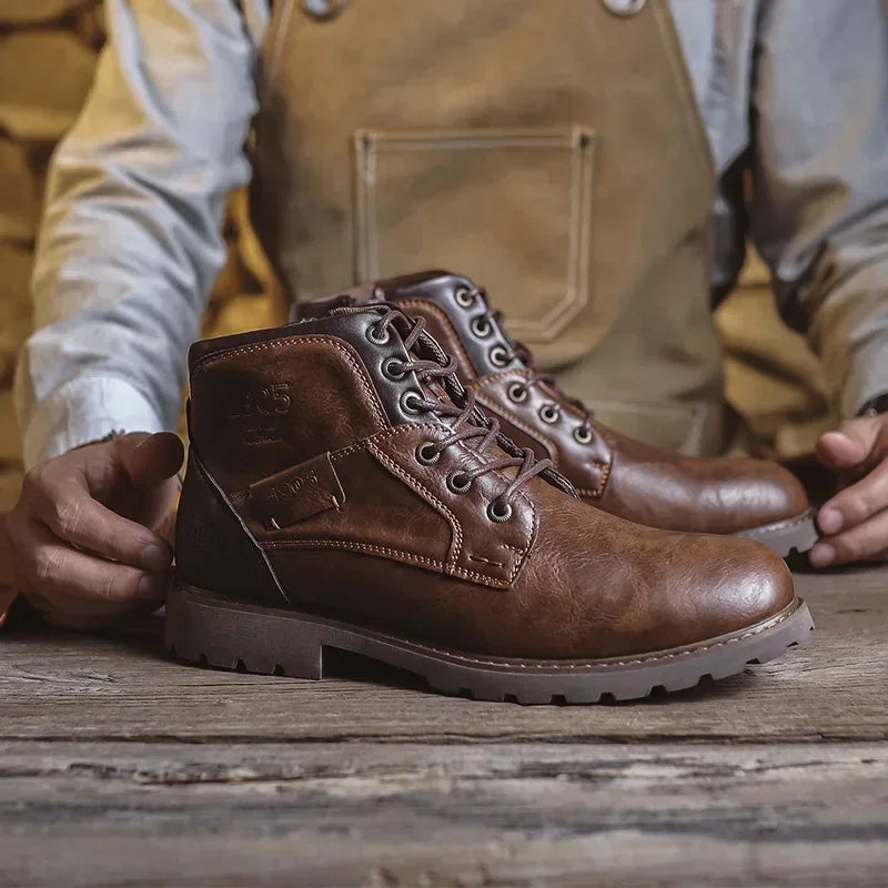 Parker | Freizeitstiefel aus Leder im britischen Stil