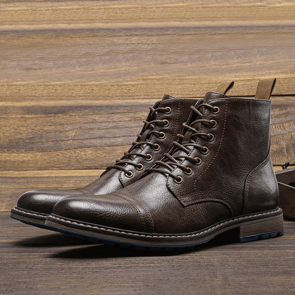 Conor | Moderne Stiefeletten aus Leder