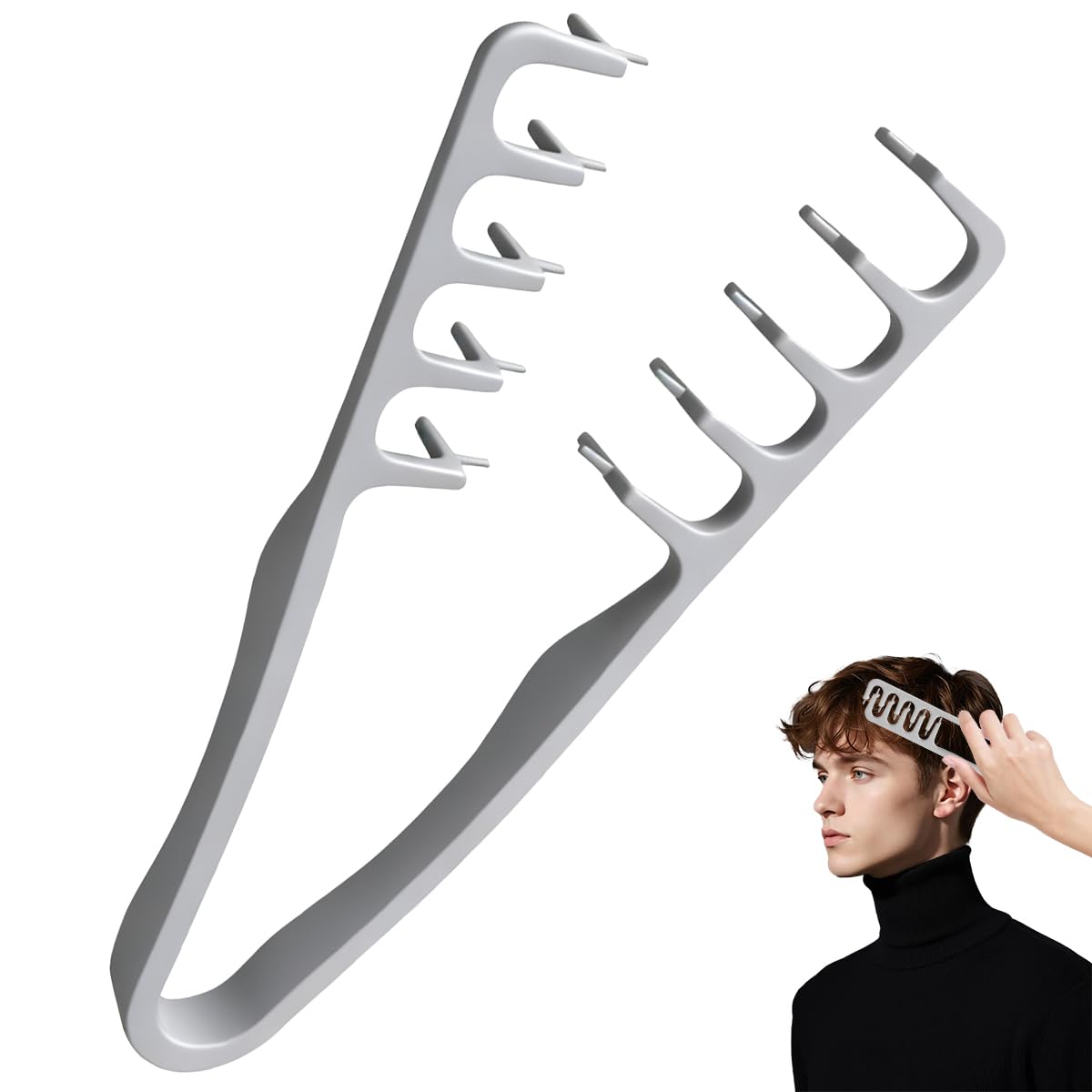 KammKunst / Volumen & Styling – Professioneller grobzinkiger Kamm
