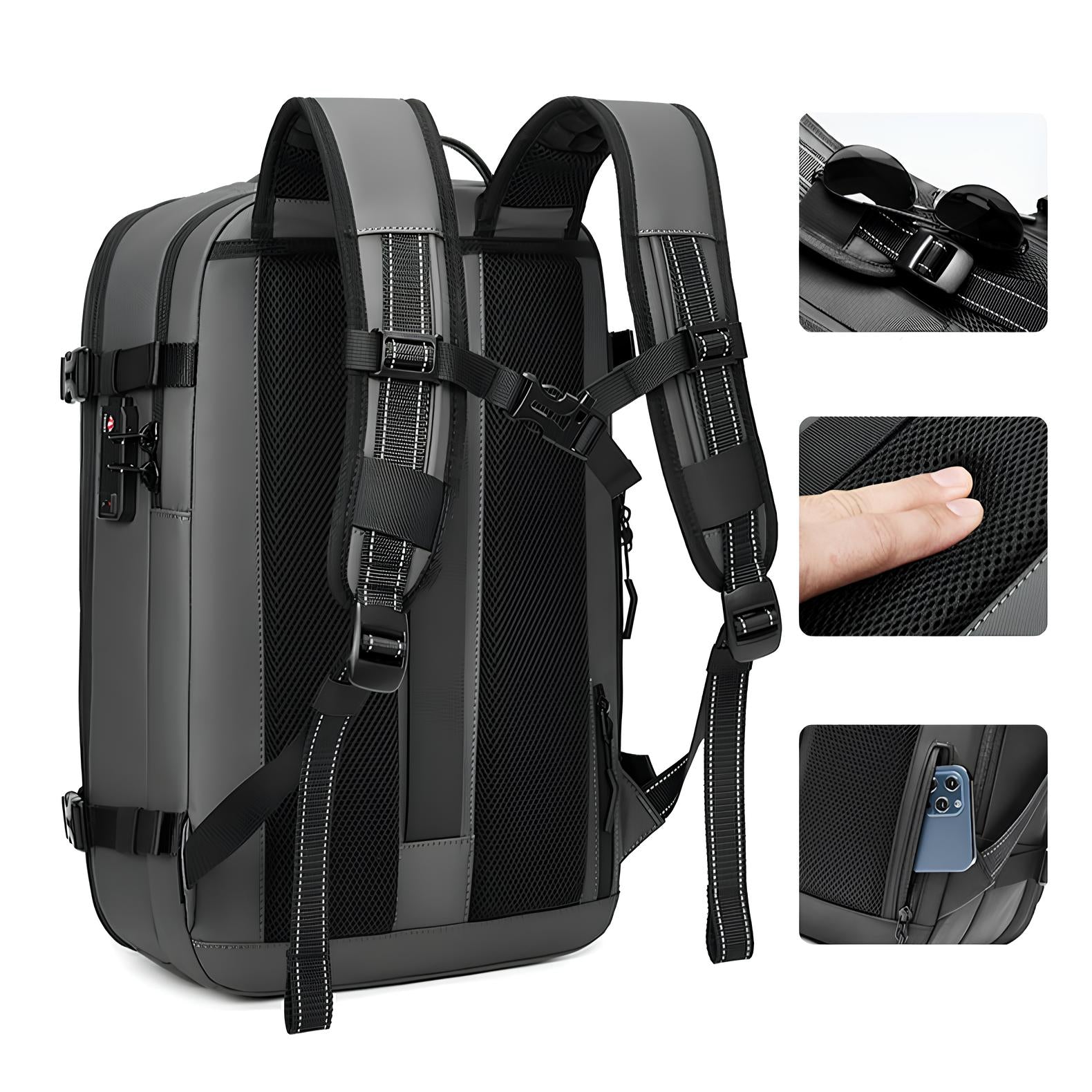 ReiseRaum™ / Vielseitiger Reise-Rucksack