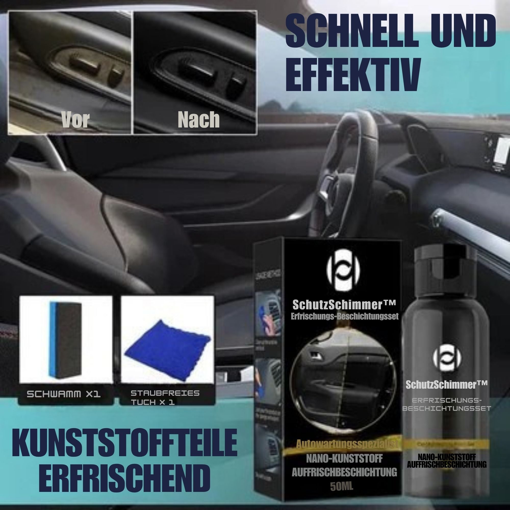 SchutzSchimmer™ / Erfrischungs-Beschichtungsset (1+1 GRATIS)