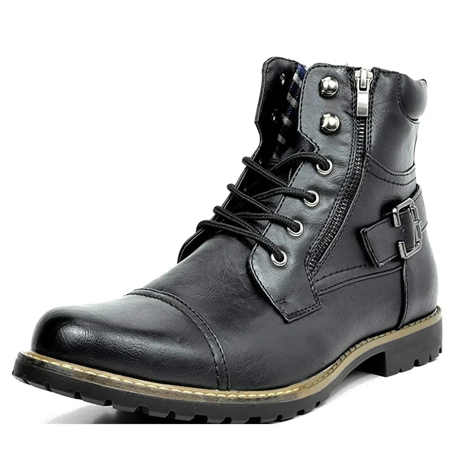 Damon | Schnürstiefeletten aus Leder