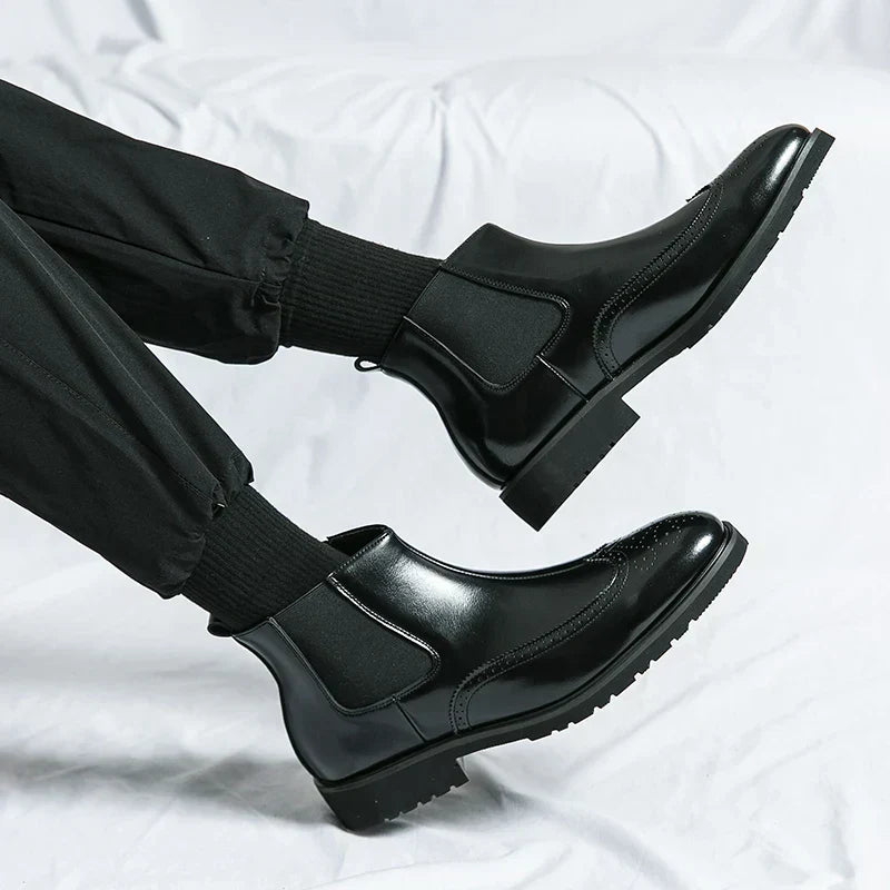 Adrian | Chelsea-Stiefel aus echtem Leder