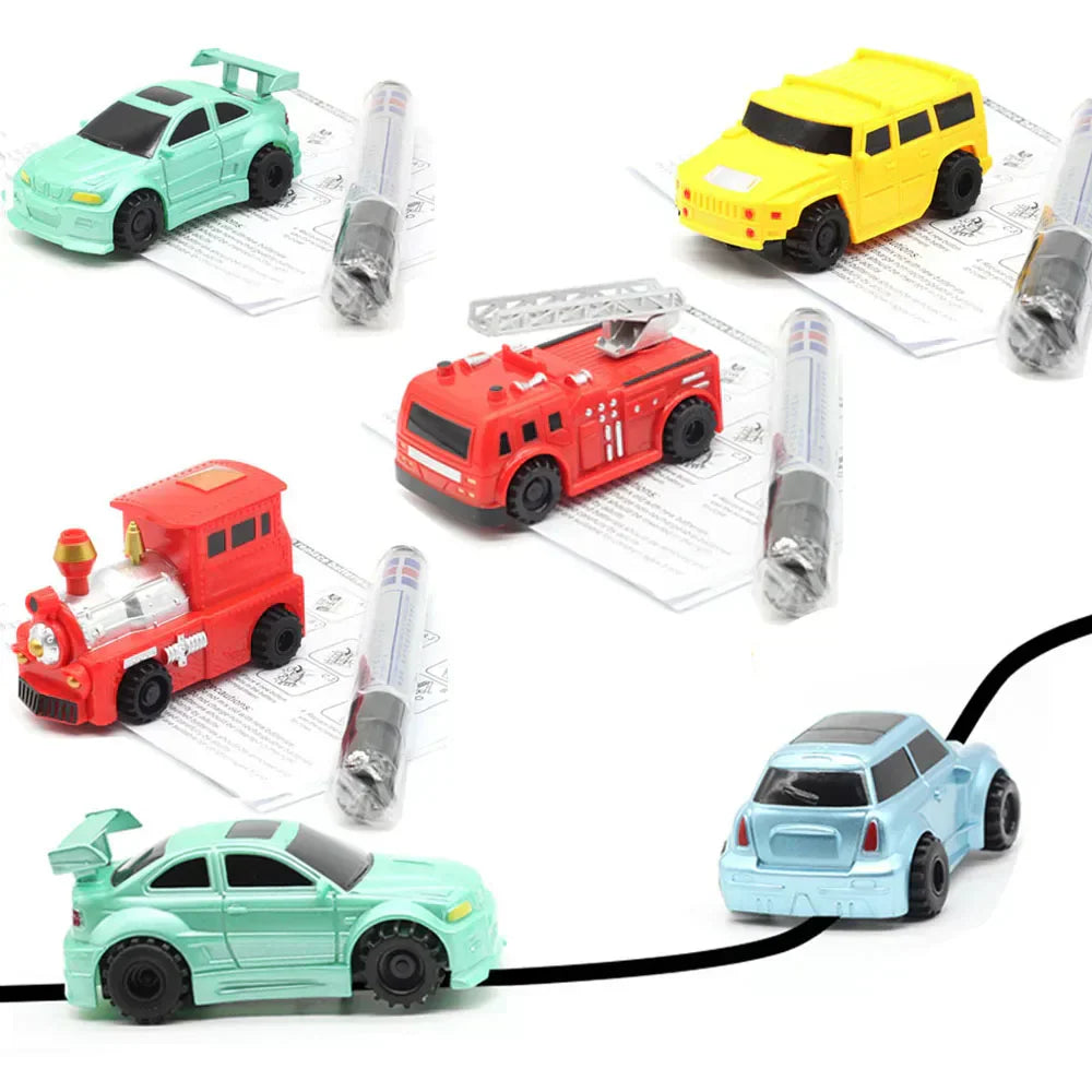 KritzelKarren™ / Rückverfolgbares Spielzeugauto & Induktiver Zauberstift