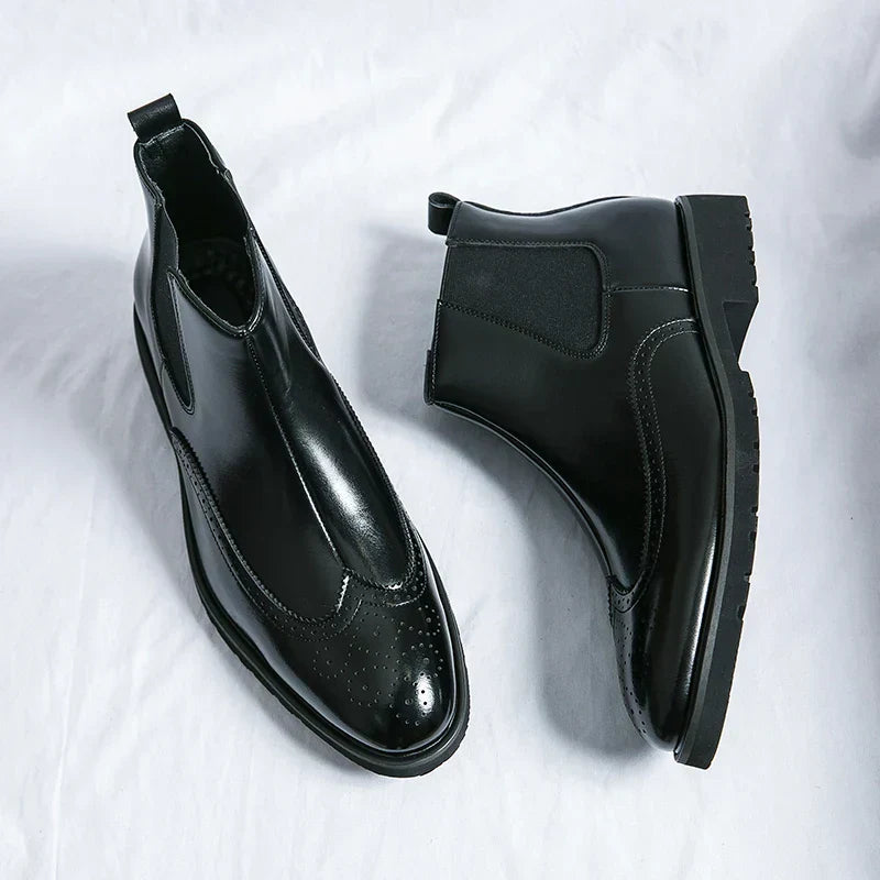 Adrian | Chelsea-Stiefel aus echtem Leder