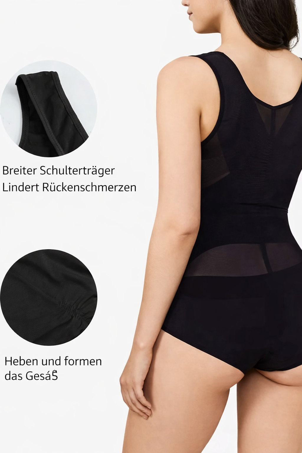 Shapewear | Nahtlos & Figurformend | Bauchweg-Effekt für glatte Silhouette | Silhouva