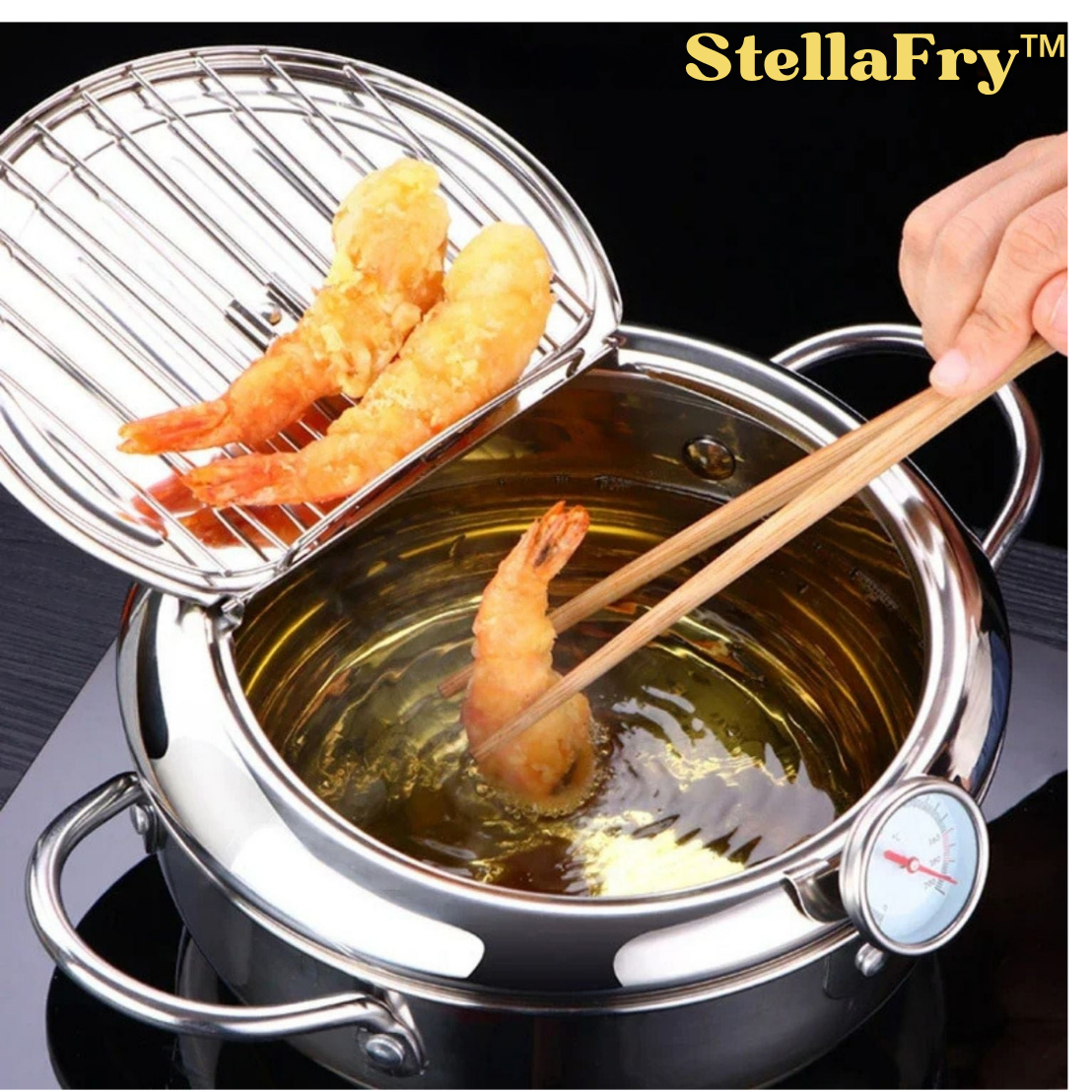 StellaFry™ – Präzise Temperaturregelung