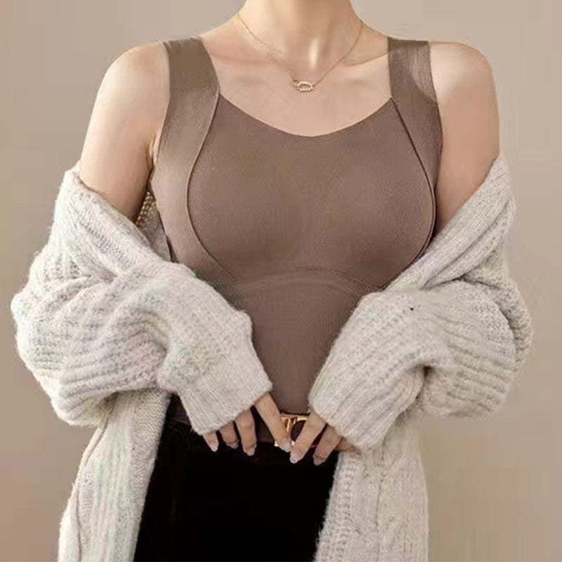 Thermisches Tanktop mit BH | Formend & Nahtlos | Warm & Bequem | TankTop – WalkWell