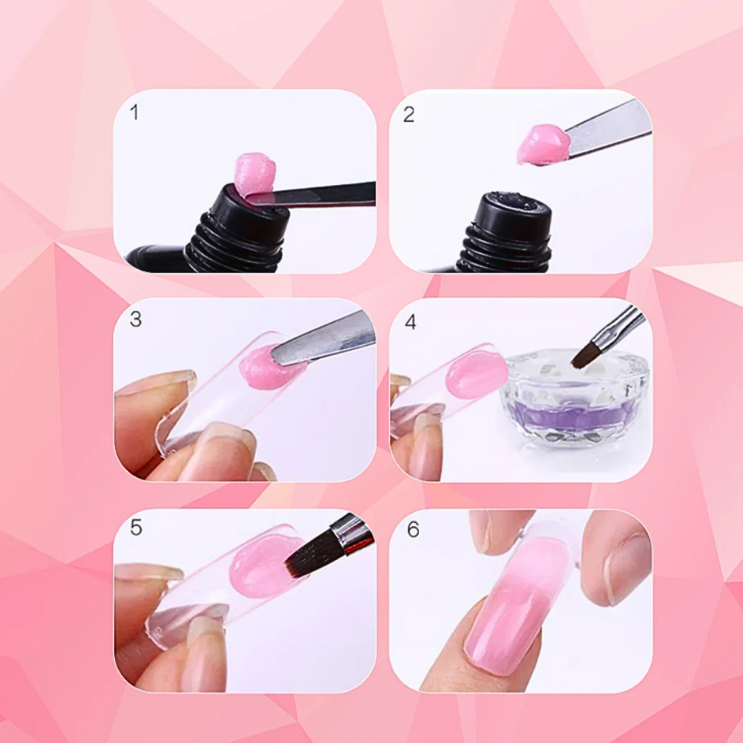Nailaura™ | DIY Professionelles Polygel-Nagelset