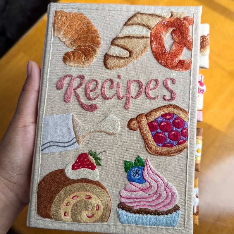KochKunst™ / Handgemachtes Rezepttagebuch Für Geschmackvolle Erinnerungen