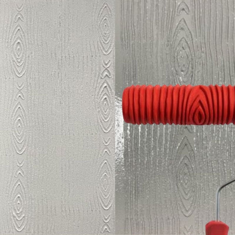 RollenTausch™ / Farbroller mit Prägestruktur für Wanddekoration
