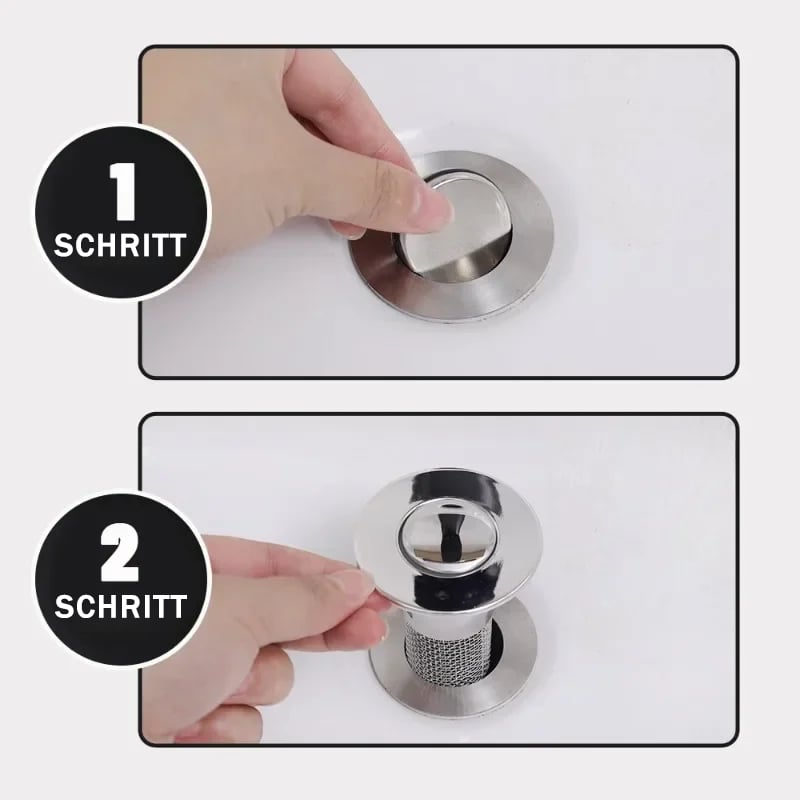 AbflussAss™ / Schwerlast Stahl Abflusssieb - Sopheria