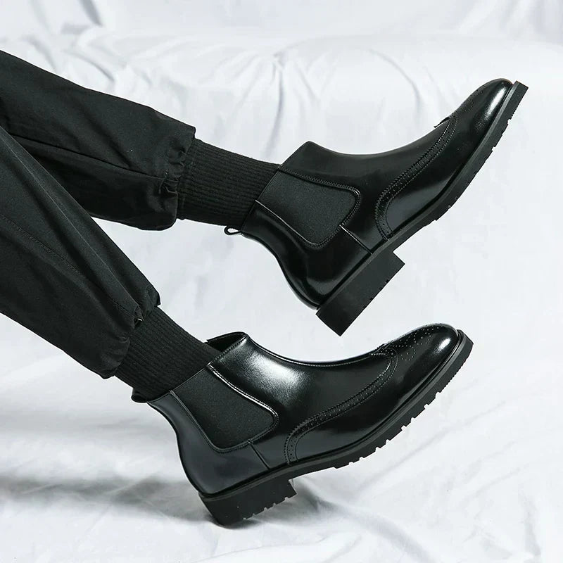 Adriel | Chelsea-Stiefel aus Leder - Sopheria