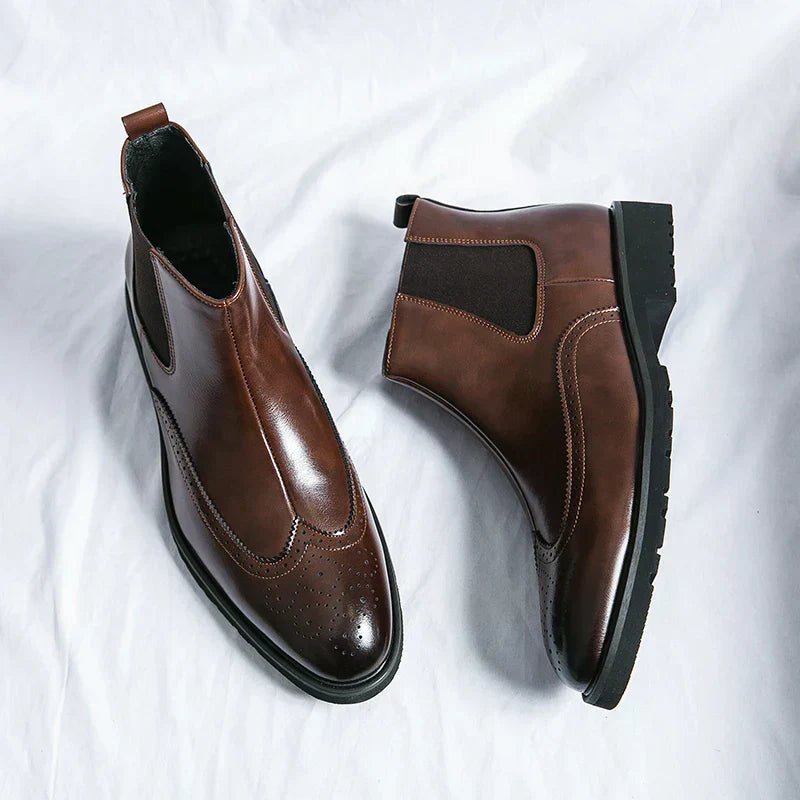 Adriel | Chelsea-Stiefel aus Leder - Sopheria