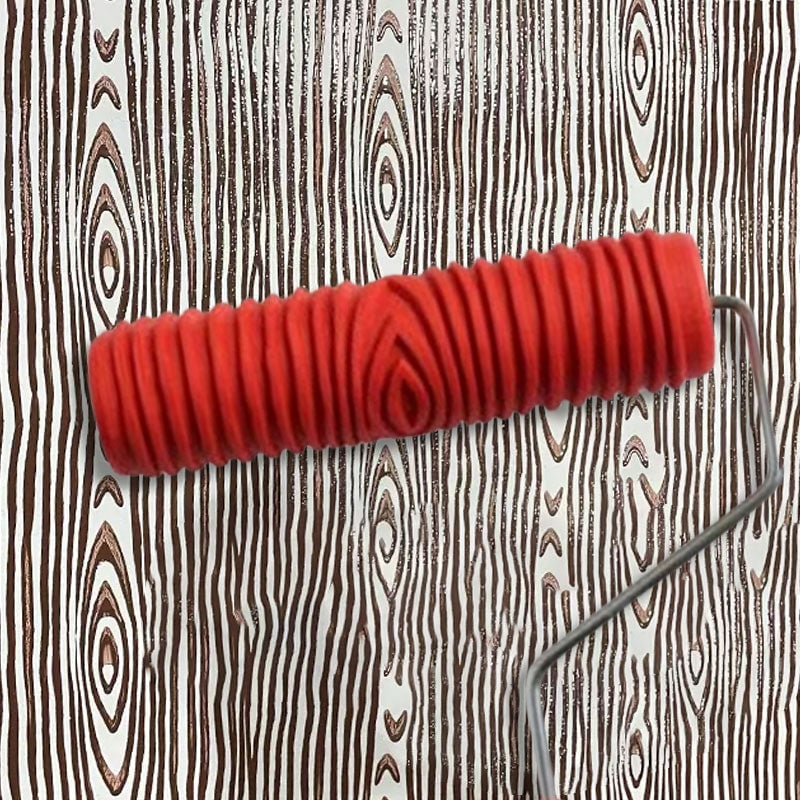 RollenTausch™ / Farbroller mit Prägestruktur für Wanddekoration